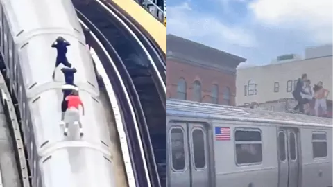 纽约地铁冲浪少女死亡